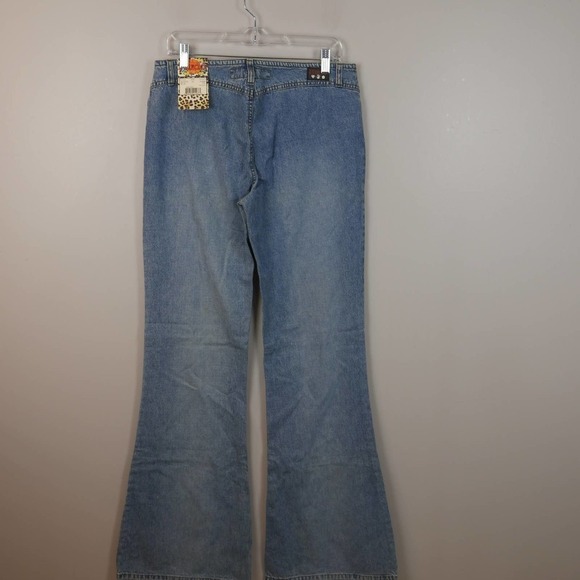 Vintage Mudd Y2K NEW Flare Denim Jeans Size 11 - Picture 2 of 9